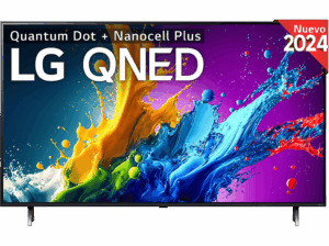 LG 55QNED80T6A UHD 4K Procesador Inteligente 4K α5 Smart TV DVB-T2 (H.265) Negro. Opiniones ¿Vale la pena en julio de 2026?.