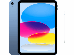 APPLE iPad (2022 10ª gen) 64 GB Azul WiFi 10.9 iPadOS 16 + Apple Pencil (1.ª generación)