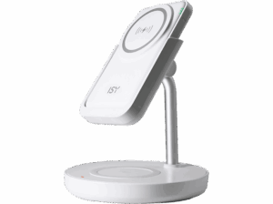 ISY IMC 5210 2 en 1 MagSafe Carga inalámbrica 5.000 mAh Blanco. Opiniones ¿Vale la pena en julio de 2026?.