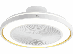 OK OCF 49524 ES 25 W 6 velocidades Blanco. Opiniones ¿Vale la pena en julio de 2026?.