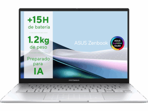 ASUS  ZenBook 14 OLED UX3405MA-PZ539WU 14″ WQXGA+ Intel® Evo™ Core™ Ultra 7-155H 16GB RAM 1TB SSD Arc™ Graphics Windows 11 Home. Opiniones ¿Vale la pena en julio de 2026?.