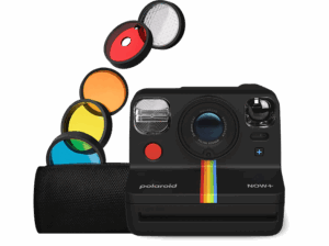 Polaroid Now+ 2ª Generation Enfoque automático Montura trípode Kit lentes colores Negro. Opiniones ¿Vale la pena en julio de 2026?.