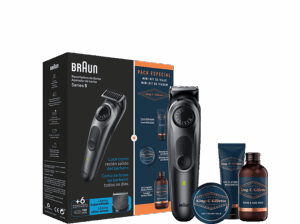 Braun Series 5 BT5450 + Pack King C.Gillette Autonomía 100 min 40 Ajustes de longitud 3 Peines. Opiniones ¿Vale la pena en julio de 2026?.