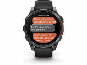 Garmin FĒNIX® 8 Black con Slate Gray Stainless Steel 47 mm 1.4″ AMOLED GPS Garmin Pay™ Bluetooth Autonomía 16 días. Opiniones ¿Vale la pena en julio de 2026?.
