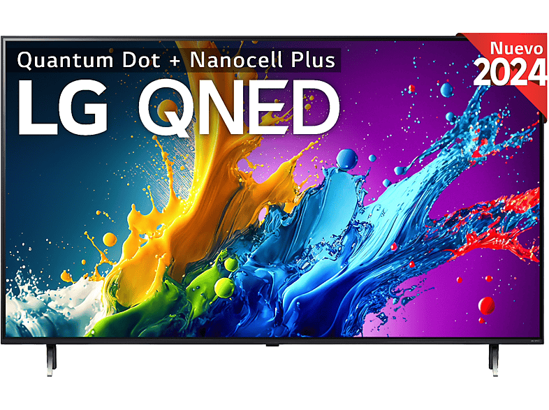 LG 65QNED80T6A UHD 4K Procesador Inteligente 4K α5 Smart TV DVB-T2 (H.265) Negro