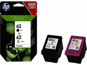 HP 62 Combo 2 Pack Negro/Tricolor N9J71AE. Opiniones ¿Vale la pena en julio de 2026?.