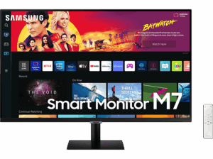 Opiniones en julio de 2026 Samsung Smart Monitor M7 LS32BM700UPXEN 32″ UHD 4K 4 ms 60 Hz USB WiFi Bluetooth Negro