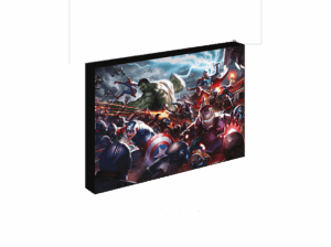 Pyramid Marvel: Héroes Con luz LED 30×40 cm 3 pilas AA (no incluidas). Opiniones ¿Vale la pena en julio de 2026?.
