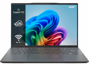 Acer Swift 14 AI SF14-11 Copilot + PC 14.5″ WQXGA Snapdragon® X Plus 45 TOPS 16GB RAM 1TB SSD Adreno™Graphics Windows 11 Home. Opiniones ¿Vale la pena en julio de 2026?.