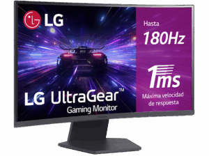 LG 27GS60QC-B 27″ Full-HD 1 ms 180 Hz HDMI x2 DisplayPort x1 Morado grisáceo. Opiniones ¿Vale la pena en julio de 2026?.