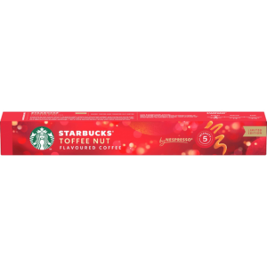 Starbucks Toffe Nut 10 unidades Intensidad 5 Compatibles con Nespresso. Opiniones ¿Vale la pena en julio de 2026?.