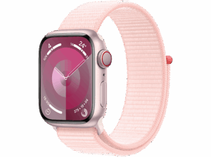 Apple Watch Series 9 (2023) GPS+CELL 41 mm Gesto de doble toque Caja de aluminio rosa Correa Sport Loop rosa. Opiniones ¿Vale la pena en julio de 2026?.