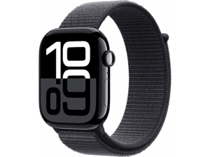 Apple Watch Series 10 (2024) GPS + Cellular 46 mm Gesto de doble toque Caja de aluminio Negro azabache Correa deportiva Negra Talla M/L. Opiniones ¿Vale la pena en julio de 2026?.