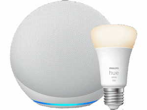 Pack de Echo (4ª Gen) Altavoz inteligente con Alexa Blanco + Bombilla Philips Hue LED E27 Luz Blanca. Opiniones ¿Vale la pena en julio de 2026?.
