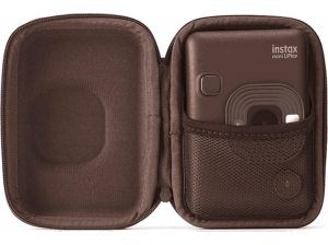 Fujifilm Instax Mini Liplay Case Terciopelo Cierre de Cremallera Bronze. Opiniones ¿Vale la pena en julio de 2026?.