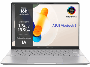ASUS Vivobook S 14 OLED M5406NA-QD063W 14″ WUXGA AMD Ryzen™ 5 7535HS 16GB RAM 512GB SSD Radeon™ 660M Windows 11 Home. Opiniones ¿Vale la pena en julio de 2026?.