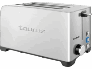 Opiniones en julio de 2026 Taurus 960.641 MyToast Legend Duplo 1400W iluminación LED tres funciones Inox
