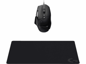 Combo Logitech G Ratón G502 X + Alfombrilla gaming G240 25.600ppp Base antideslizante Interruptores Botones programables Negro. Opiniones ¿Vale la pena en julio de 2026?.