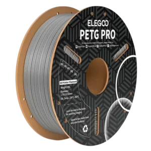ELEGOO PETG Pro Gris para Impresoras 3D FDM Filamento 1.75mm Bobina de 1kg Opiniones ❤️2026❤️ ELEGOO PETG Pro Gris para Impresoras 3D FDM Filamento 1.75mm Bobina de 1kg