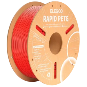 ELEGOO Rapid PETG Rojo para Impresoras 3D FDM Filamento 1.75mm Bobina de 1kg Opiniones ❤️2026❤️ ELEGOO Rapid PETG Rojo para Impresoras 3D FDM Filamento 1.75mm Bobina de 1kg