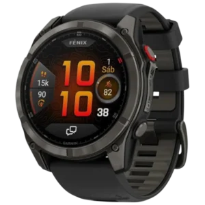 Garmin Fēnix 8 Pro 47 mm AMOLED Zafiro Gris Titanio con correa de Silicona Negra Opiniones ❤️2026❤️ Garmin Fēnix 8 Pro 47 mm AMOLED Zafiro Gris Titanio con correa de Silicona Negra