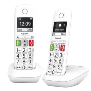 Gigaset E290 Duo Teléfono DECT/analógico Blanco Teléfono Opiniones ❤️2026❤️ Gigaset E290 Duo Teléfono DECT/analógico Blanco Teléfono