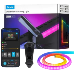 Govee H604B Dreamview G1 Retroiluminación LED RGBIC para Monitor 24–32' Opiniones ❤️2026❤️ Govee H604B Dreamview G1 Retroiluminación LED RGBIC para Monitor 24–32'