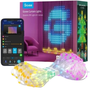 Opiniones ❤️2026❤️ Govee H70B1 RGBIC Wifi Bluetooth Cortina de luz LED