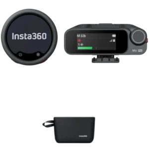 Opiniones ❤️2026❤️ Insta360 Mic Pro Micrófono Inalámbrico 32-bit Float (1transmisor + 1receptor)