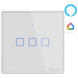 Opiniones ❤️2026❤️ Interruptor Táctil Programable Sonoff T2 3C WiFi