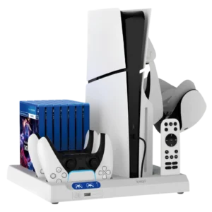 iPega P5S028 Base de Carga con Refrigeración PS5 / PS5 Slim / PS5 Pro Blanco. Opiniones ¿Vale la pena en julio de 2026?.