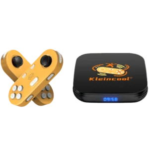 Opiniones ❤️2026❤️ KLEINCOOL X8 Motion-sensing game box-LS043 4K Somatosensory 64GB Android TV Box y Consola Retro