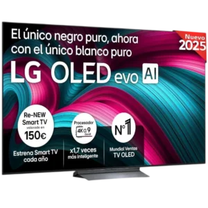 Opiniones ❤️2026❤️ LG AI OLED77C54LA 77' 4K Ultra HD OLED evo Wi-Fi Smart TV