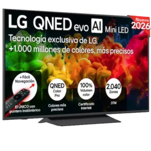 LG 55QNED81B6A Smart TV QNED evo MiniLED 55' 4K UHD α7 AI Gen9 Negro Opiniones ❤️2026❤️ LG 55QNED81B6A Smart TV QNED evo MiniLED 55' 4K UHD α7 AI Gen9 Negro