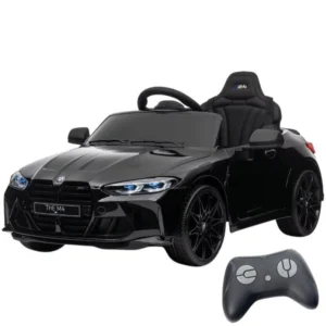 BMW M4 12V Negro Coche eléctrico para niños. Opiniones ¿Vale la pena en julio de 2026?.