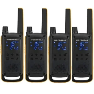 Motorola Talkabout T82 Extreme Quad Pack de 4 Negro/naranja Walkie Talkie Motorola Talkabout T82 Extreme Quad Pack de 4 Negro/naranja Walkie Talkie. Opiniones ¿Vale la pena en julio de 2026?.