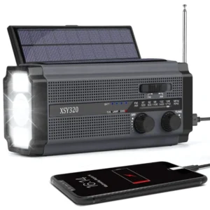 Radio de Emergencia Portátil 5000 mAh Gris y Negro. Opiniones ¿Vale la pena en julio de 2026?.