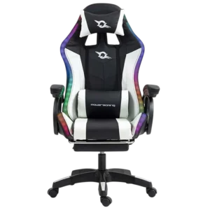 PowerGaming LED RGB Silla 7 puntos Masaje Reposapiés Negro+Blanco PowerGaming LED RGB Silla 7 puntos Masaje Reposapiés Negro+Blanco. Opiniones ¿Vale la pena en julio de 2026?.