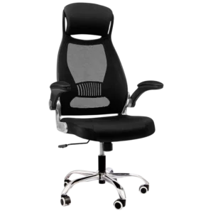 Opiniones ❤️2026❤️ Silla de Oficina Powerbasics W2003 Negro con Reposabrazos Abatibles