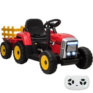 Tractor Ceres con remolque 12V Rojo Coche eléctrico para niños Tractor Ceres con remolque 12V Rojo Coche eléctrico para niños. Opiniones ¿Vale la pena en julio de 2026?.