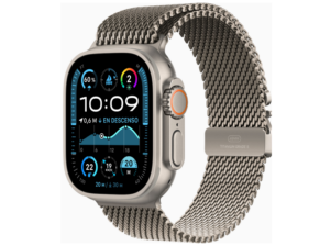 Apple Watch Ultra 2 (2024) GPS + Cellular 49 mm Caja de Titanio Natural Gesto doble toque Correa Natural Titanium Milanese Loop Talla L. Opiniones ¿Vale la pena en julio de 2026?.