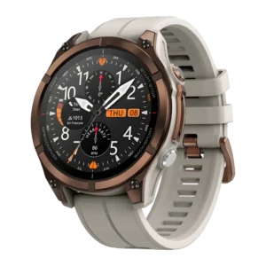 Zeblaze Stratos 4 Pro Bronce Mapas offline giro a giro Linterna LED bicolor. Opiniones ¿Vale la pena en julio de 2026?.